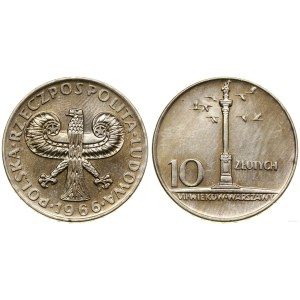 Polonia, 10 zloty, 1966, Varsavia
