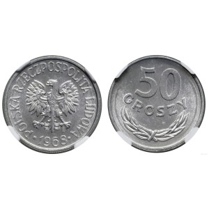 Poland, 50 groszy, 1968, Warsaw