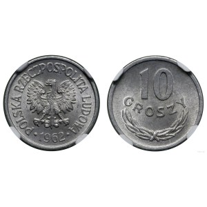 Poland, 10 groszy, 1962, Warsaw