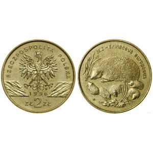Poland, 2 zlote, 1996, Warsaw