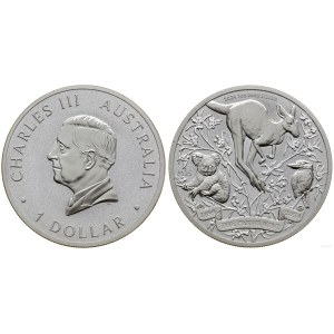Australia, $1, 2024, Perth
