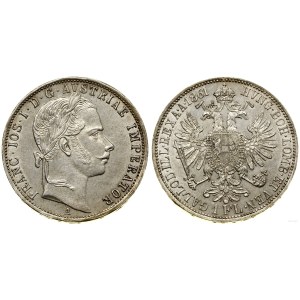 Austria, floren, 1861 A, Vienna