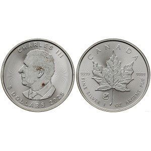 Canada, $5 = 1 ounce, 2025, Ottawa