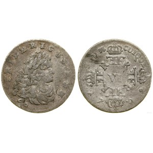 Germany, sixpence, 1709 CG, Königsberg