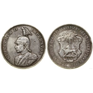 Germany, 2 rupees, 1893