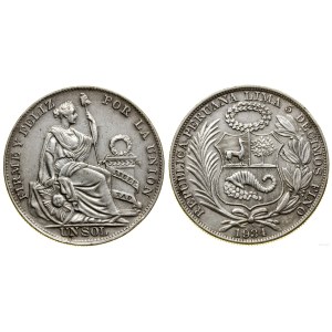 Perù, 1 sol, 1934, Lima