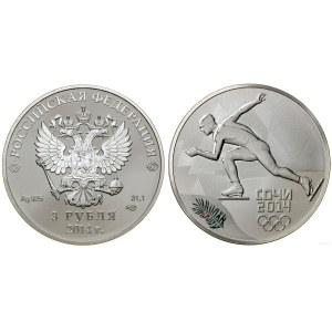 Russia, set of 16 x 3 rubles + 100 rubles, 2014, St. Petersburg