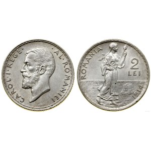 Rumunsko, 2 lei, 1914