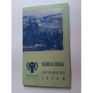 RABKA ZDRÓJ BROCHURE AND GUIDE, RABKA SPA 1979