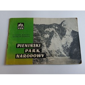 RYSZARD BOROWY, STANISŁAW KASPRZYK, PIENINEN, PIENINEN-NATIONALPARK, BROSCHÜRE, INFORMATIONSBROCHÜRE