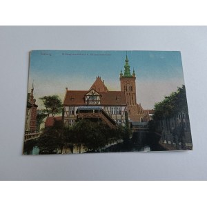 Gdańsk, Danzig, Katharinenkirche Church, Stamp