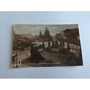 WARSZAWA PLAC TRZECH KRZYŻY, USZKODZONA