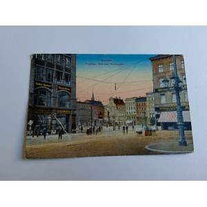 WROCŁAW BRESLAU RINGECKE BLUCHERPLATZ, STAMP