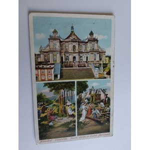 WAMBIERZYCE, ALBENDORF BASILICA, STAMP
