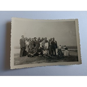 ZDJĘCIE SZCZECIN 1949 R, GRUPA OSÓB