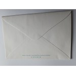 KOPERTA PRL WISŁA W MALARSTWIE WISŁA POD BIELANAMI MAL. J. RAPACKI 1984 R. ZNACZEK STEMPEL