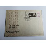 KOPERTA PRL KATOWICE WYSTAWA FILATELISTYCZNA 100 ROCZNICA URODZIN W-I-LENIN 1970 R. ZNACZEK STEMPEL