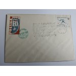 KOPERTA PRL RZESZÓW POCZTA HARCERSKA FIS 1962 R. ZNACZEK STEMPEL