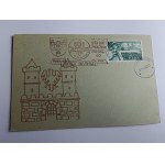 KARTKA POCZTOWA PRL ZAMEK 700 LAT PRUDNIKA 1960 R. ZNACZEK STEMPEL