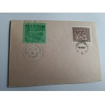 KOPERTA PRL SZCZECIN 1963 R. ZNACZEK STEMPEL