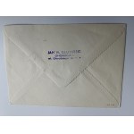 KOPERTA PRL XV JUBILEUSZOWY WIOSENNY ZŁAZ POLITECHNIKI POZNAŃSKIEJ 1972 R. ZNACZEK STEMPEL