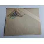 KOPERTA PRL RZESZÓW HARCERSKA POCZTA 1 MAJA DRUŻYNA HARCERSKA IM. GEN. WALTERA NAKLEJKA 1960 R. STEMPEL