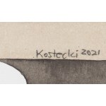 Tomasz Kostecki (ur. 1964), Żółty mercedes, 2021