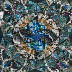 Kaja Gadomska (née en 1990), Peacock Throne de la série Working with precious stones, 2020