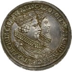 Austria Tyrol 2 Taler ND (1635) Leopold V and Claudia