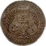 France Token 1891 Anniversary PCGS MS 62 MAX GRADE