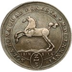 Germany Brunswick-Luneburg-Calenberg 2/3 Taler MDCLXXXVI (1686) HB
