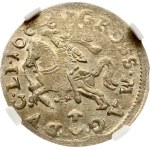 Lithuania Grosz 1608 Vilnius NGC MS 62