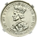 Lithuania 10 Litu 1936 Vytautas Mare variety (Kumele) NGC UNC DETAILS