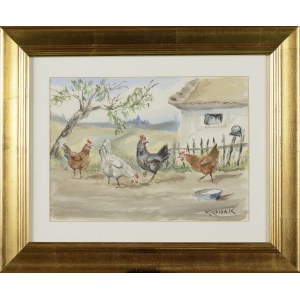 Karol KOSSAK (1896-1975), GALLINE