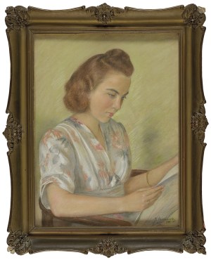 Juliusz CZECHOWICZ (1894-1974), PORTRET BLANKI GRACZYŃSKIEJ