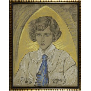 Stanisław Ignacy WITKIEWICZ (WITKACY) (1885–1939), PORTRAIT OF ANTONINA CZERWIŃSKA