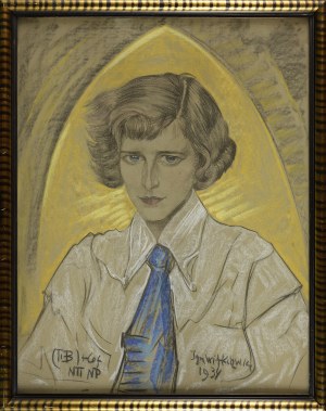 Stanisław Ignacy WITKIEWICZ (WITKACY) (1885-1939), PORTRET ANTONINY CZERWIŃSKIEJ