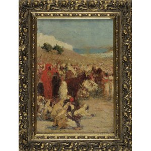 AN UNKNOWN ARTIST, IMPRESSION FROM THE SPAIN-MAROCCO WAR.