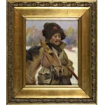 Jerzy KOSSAK (1886–1955), A BOLSHEVIK WITH A HORSE