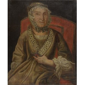 Artist UNKNOWN, PORTRAIT OF MARIANNA WALEWSKA (née Koniecpolski)