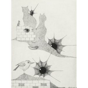 Kazimierz MIKULSKI (1918-1998), Z CYKLU: W CIENIU KOTA, 1997