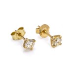 Earrings with diamonds early 21st century.