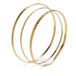Set of three bracelets 2nd half of 20th century.
