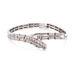 Bracelet with diamonds early 21st century.
