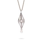 Art déco necklace 1930s.