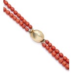 Bead necklace circa mid-20th century.