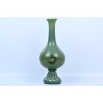 Vase with snail - Cracow Institute of Glass - 33 cm.