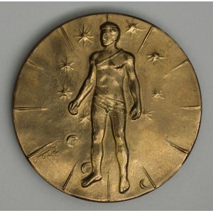 Igor Mitoraj (1944-2014), Medal ARTICULATIONS 1984 sygn.awers: MITORAJ