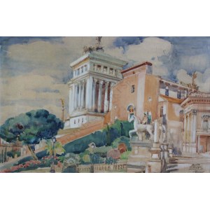 Antoni Wippel (1882-1969), Pomnik Wiktora Emanuela w Rzymie
