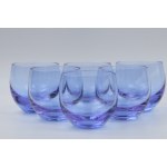 Rudolf ESCHLER, Set of 6 glasses - Moser - Second half of the 20th century